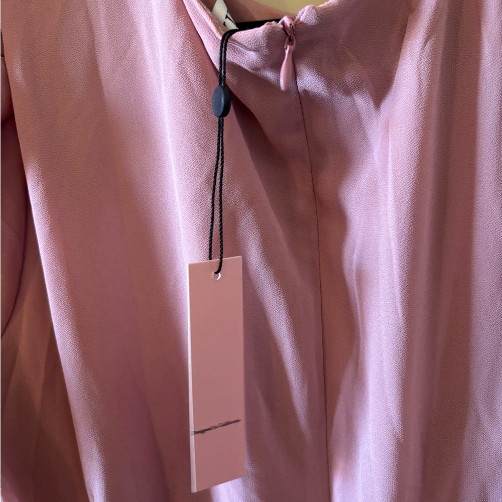 Marbella Pink Maxi Dress - Modest, flirty, Valentine’s Day, spring - Picture 4 of 6